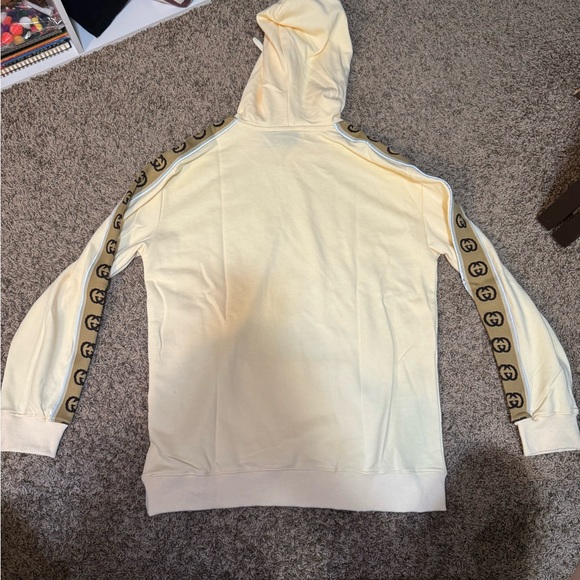 Gucci Reflective Cream White Hoodie - Picture 1 of 6